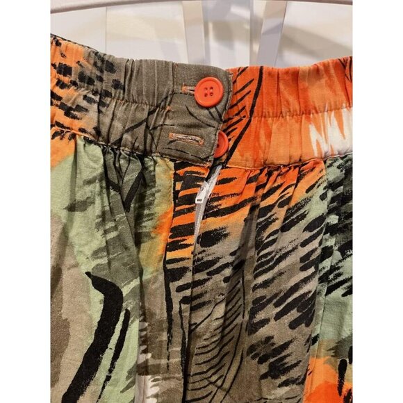 Vintage Plain Jane by Sweet Baby Jane Skirt – Abstract Leaf Print - Picture 2 of 3